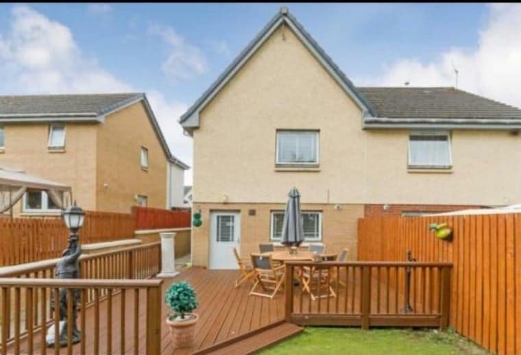 Silverburn New House With Free Parking And Nice Garden Glasgow Eksteriør billede